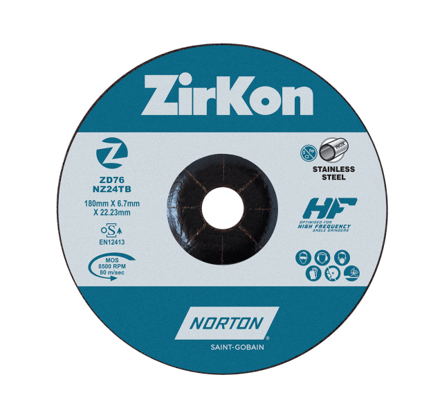 Norton Zirkon Grinding Disc | Norton Abrasives | India